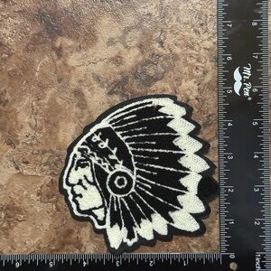 Polo Ralph Lauren Black and White Embroidered Patch